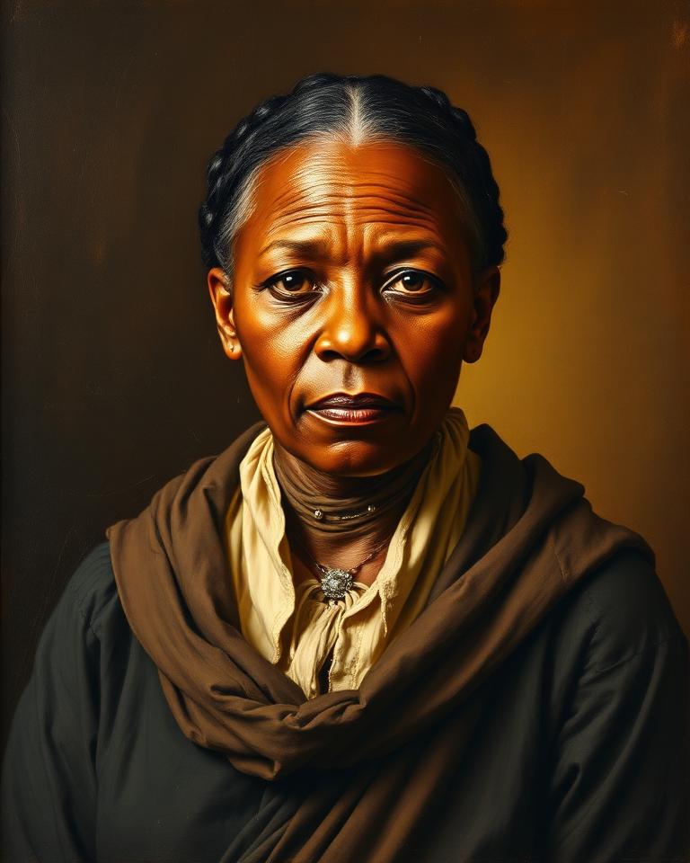 Portrait of Harriet Tubman