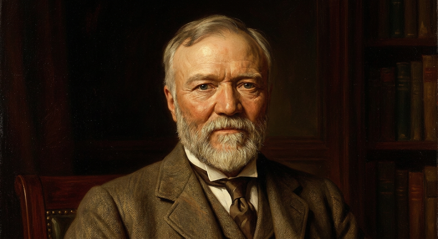 Portrait of Andrew Carnegie