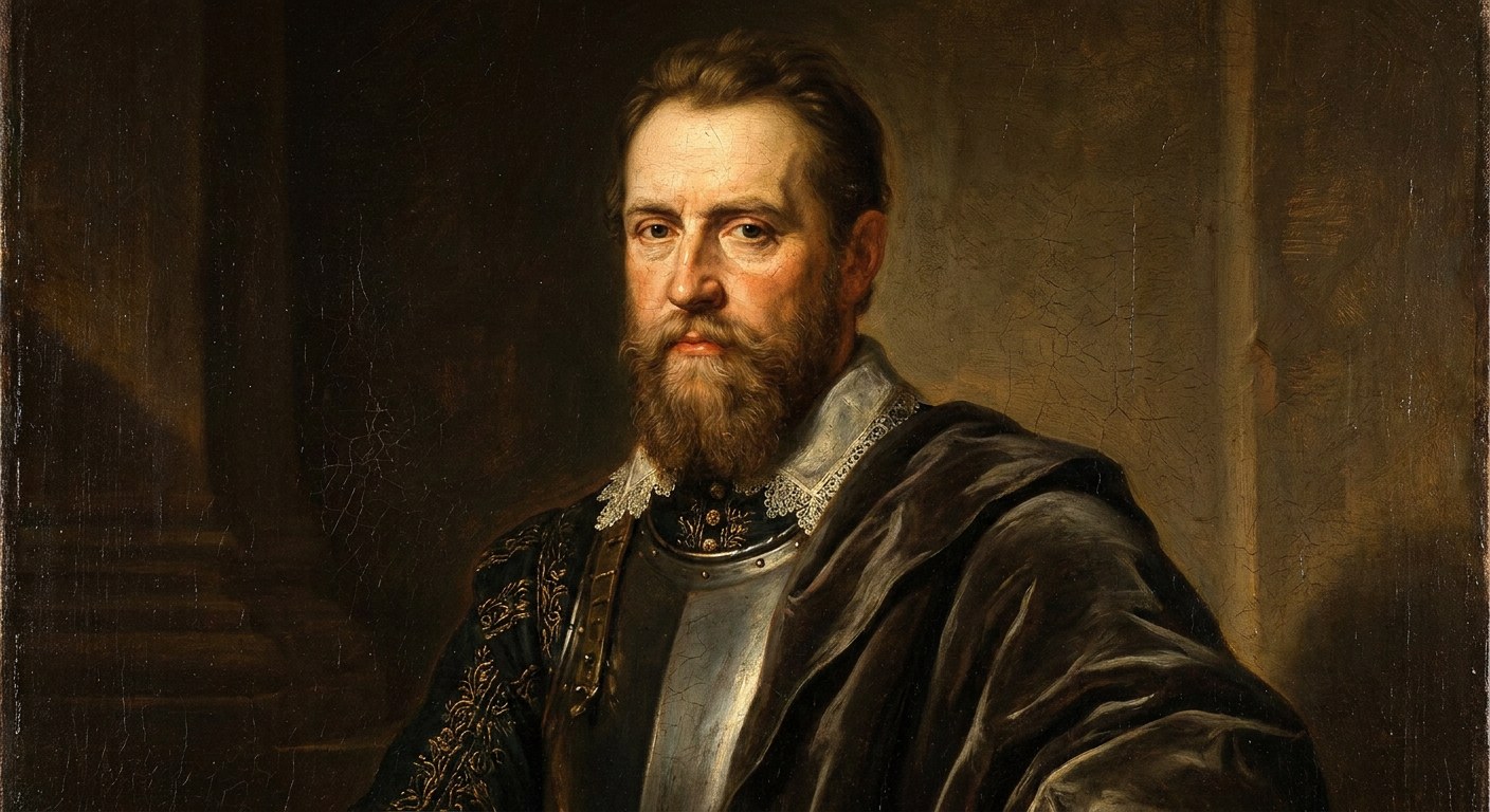 Portrait of Gustavus Adolphus