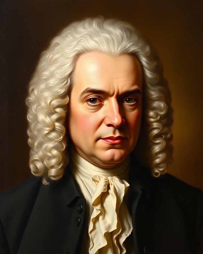 Portrait of Johann Sebastian Bach