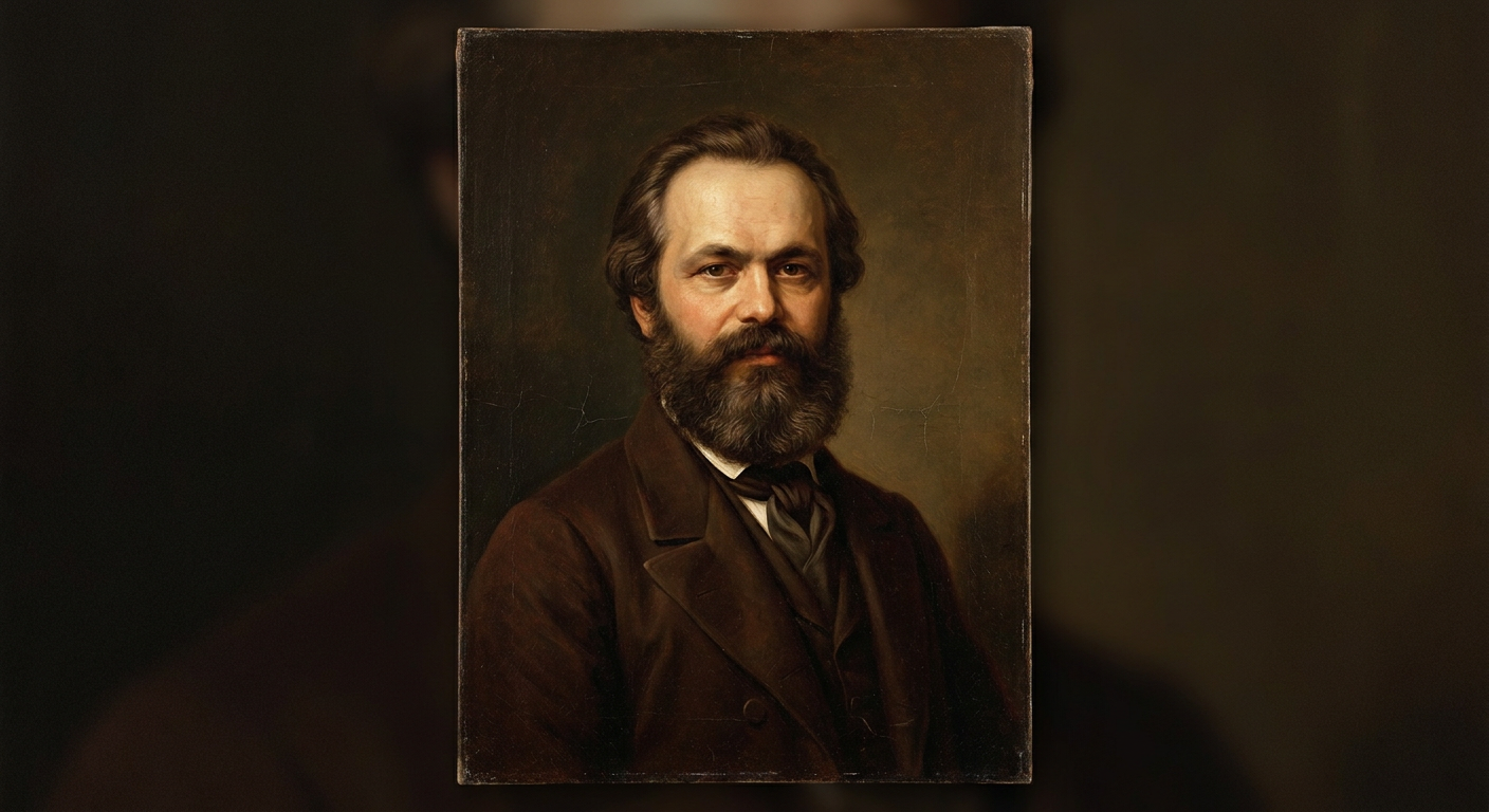 Portrait of Karl Marx