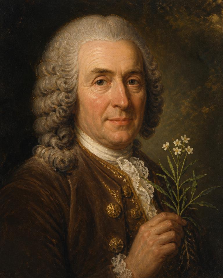 Portrait of Carl Linnaeus