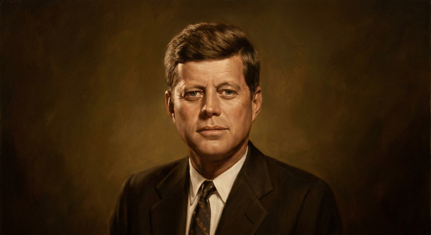 Portrait of John F. Kennedy