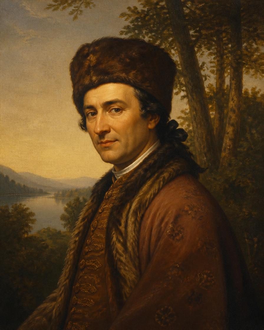 Portrait of Jean-Jacques Rousseau