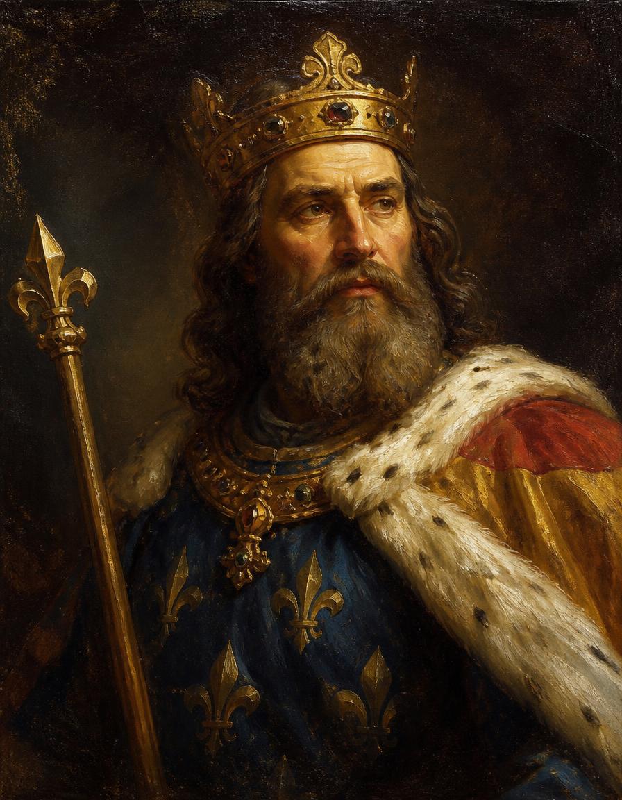 Portrait of Charlemagne