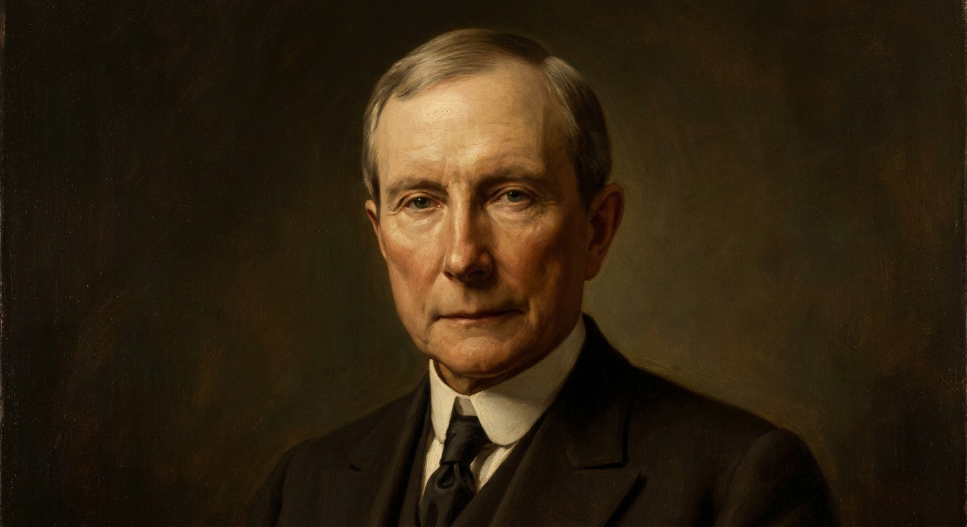 Portrait of John D. Rockefeller