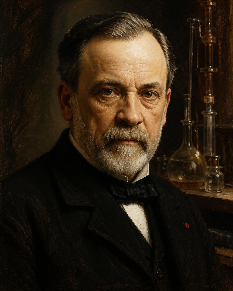 Portrait of Louis Pasteur