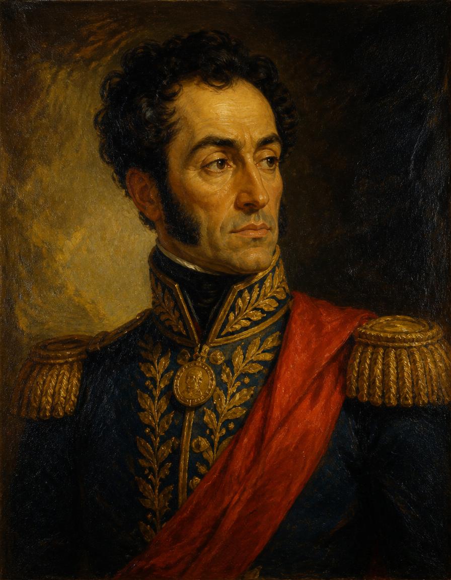 Portrait of Simón Bolívar