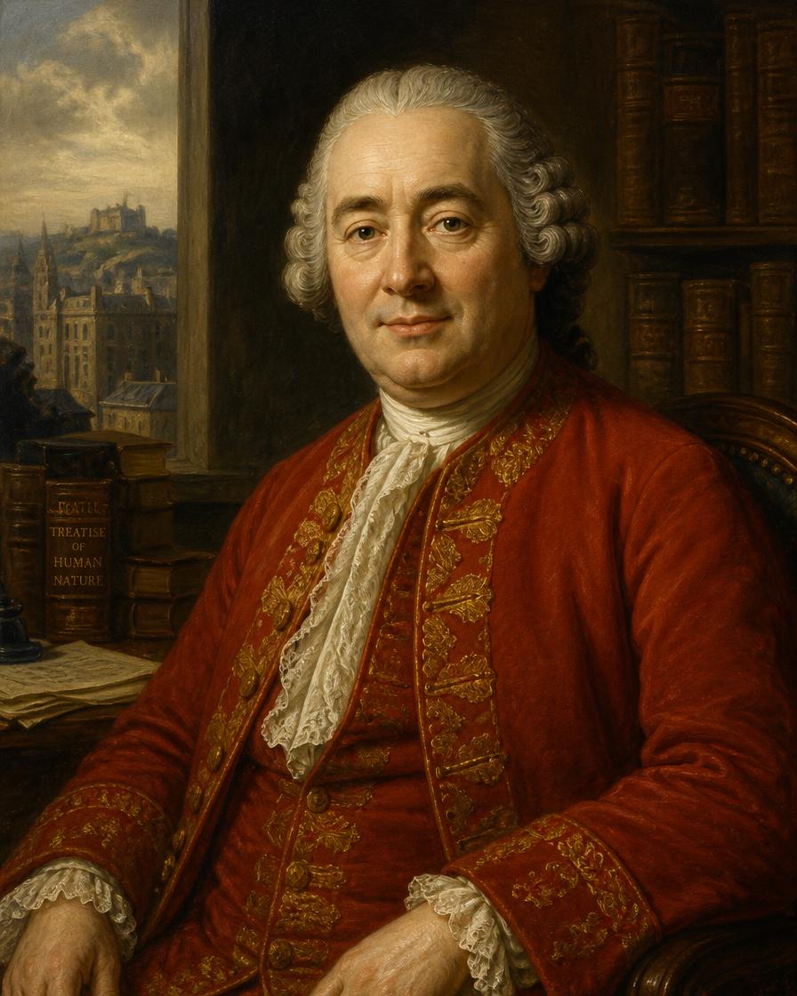 Portrait of David Hume