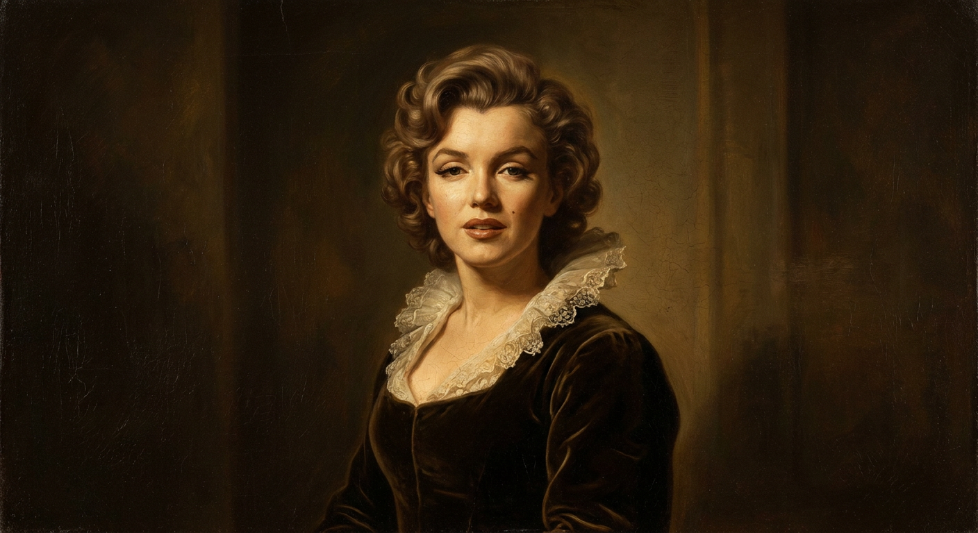 Portrait of Marilyn Monroe