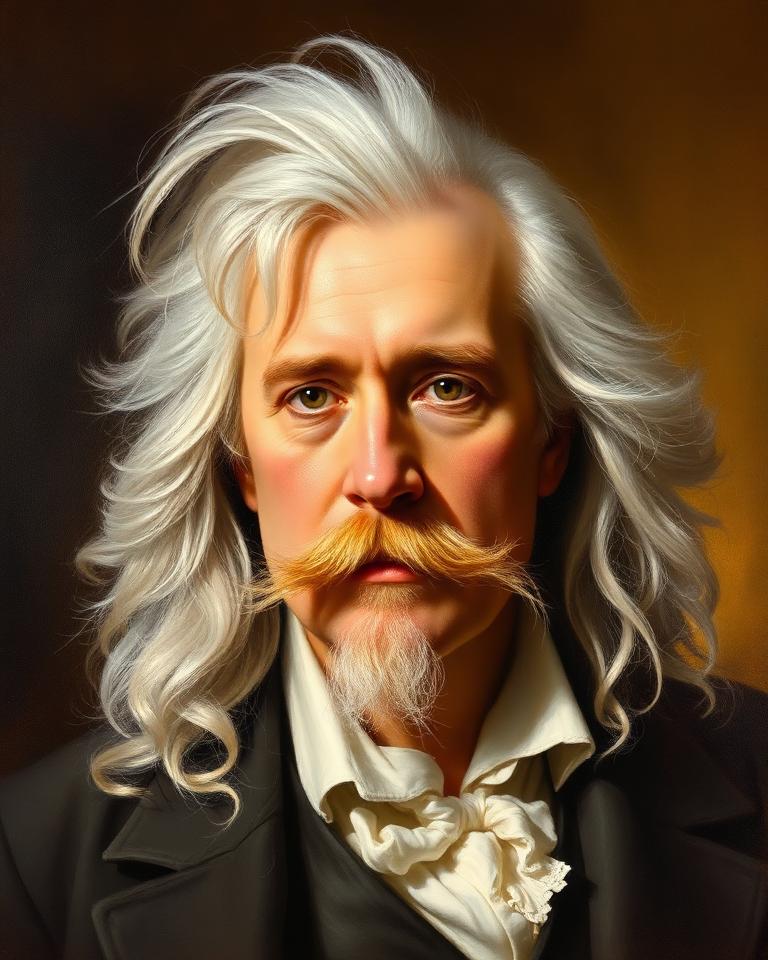 Portrait of Edvard Grieg