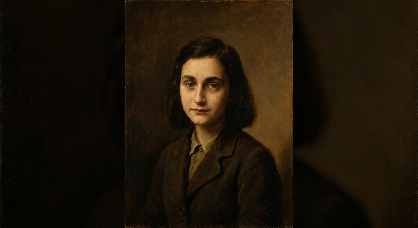 Portrait of Anne Frank