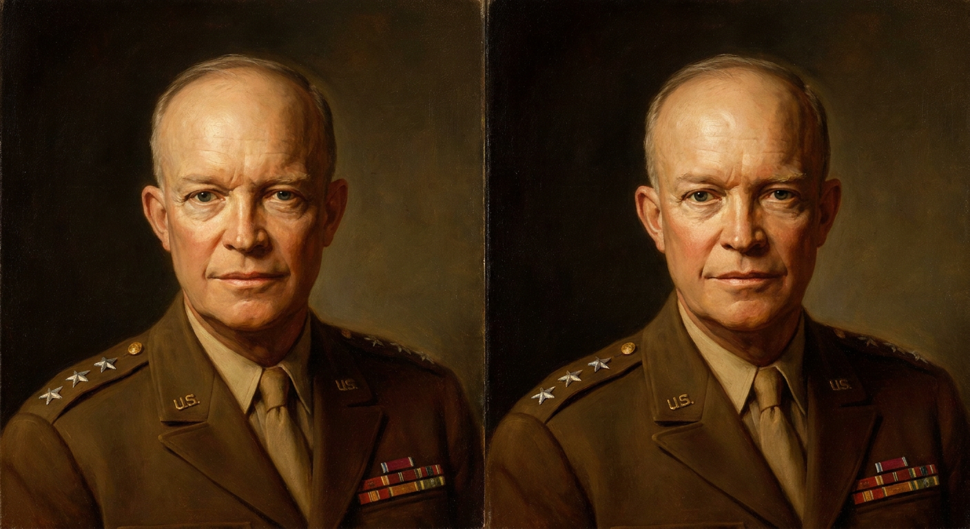Portrait of Dwight D. Eisenhower