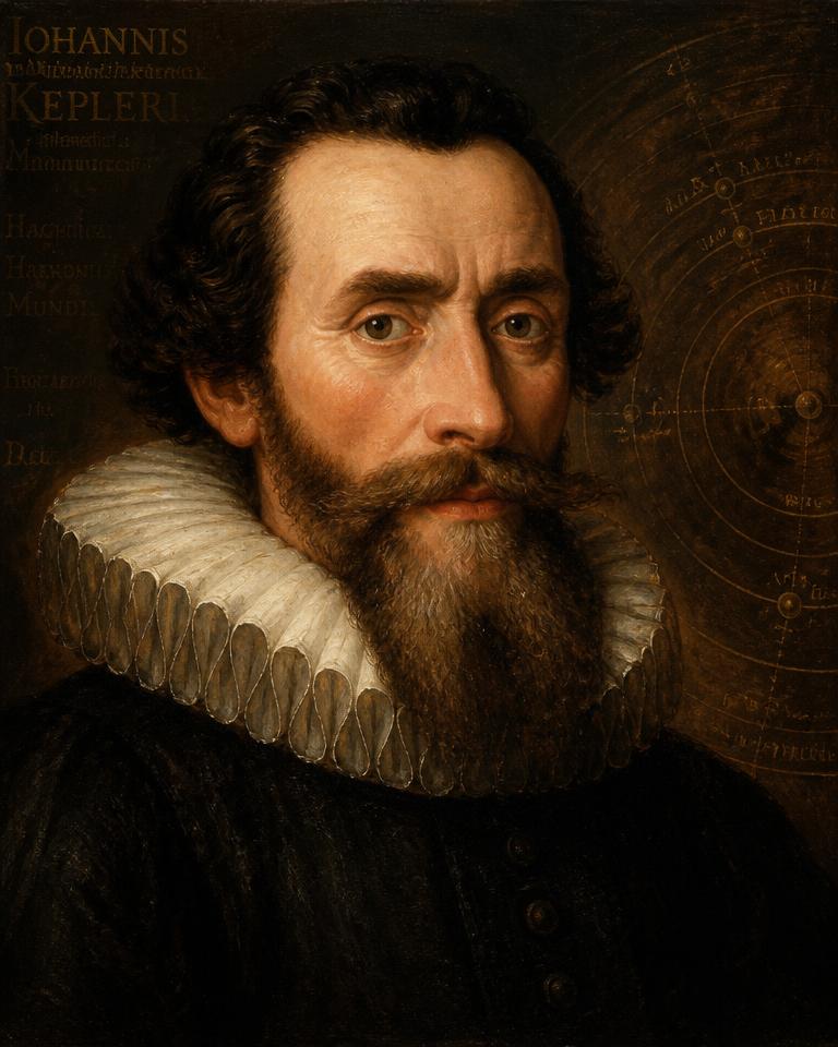 Portrait of Johannes Kepler