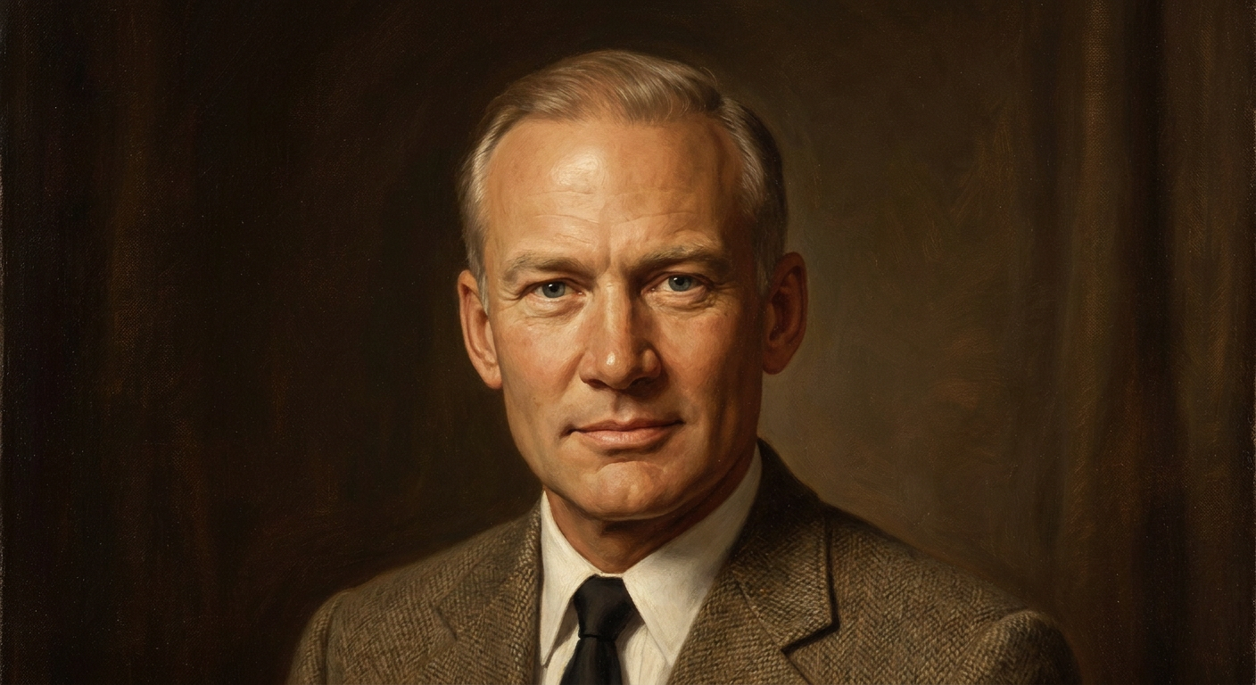 Portrait of Buzz Aldrin