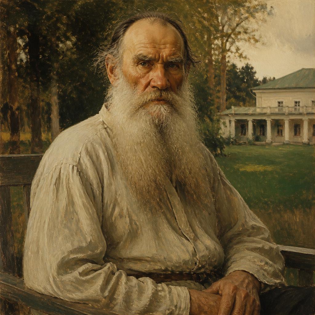 Portrait of Leo Tolstoy