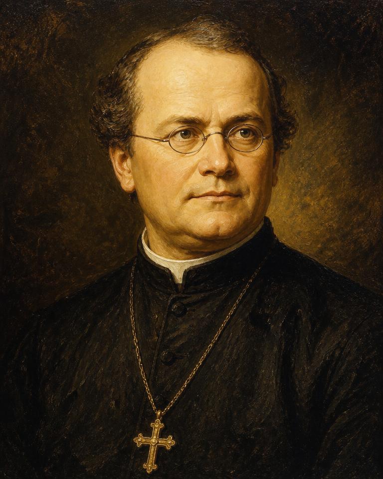 Portrait of Gregor Mendel