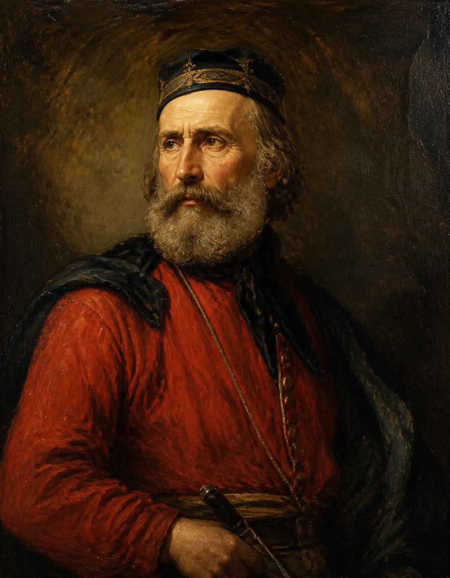 Portrait of Giuseppe Garibaldi
