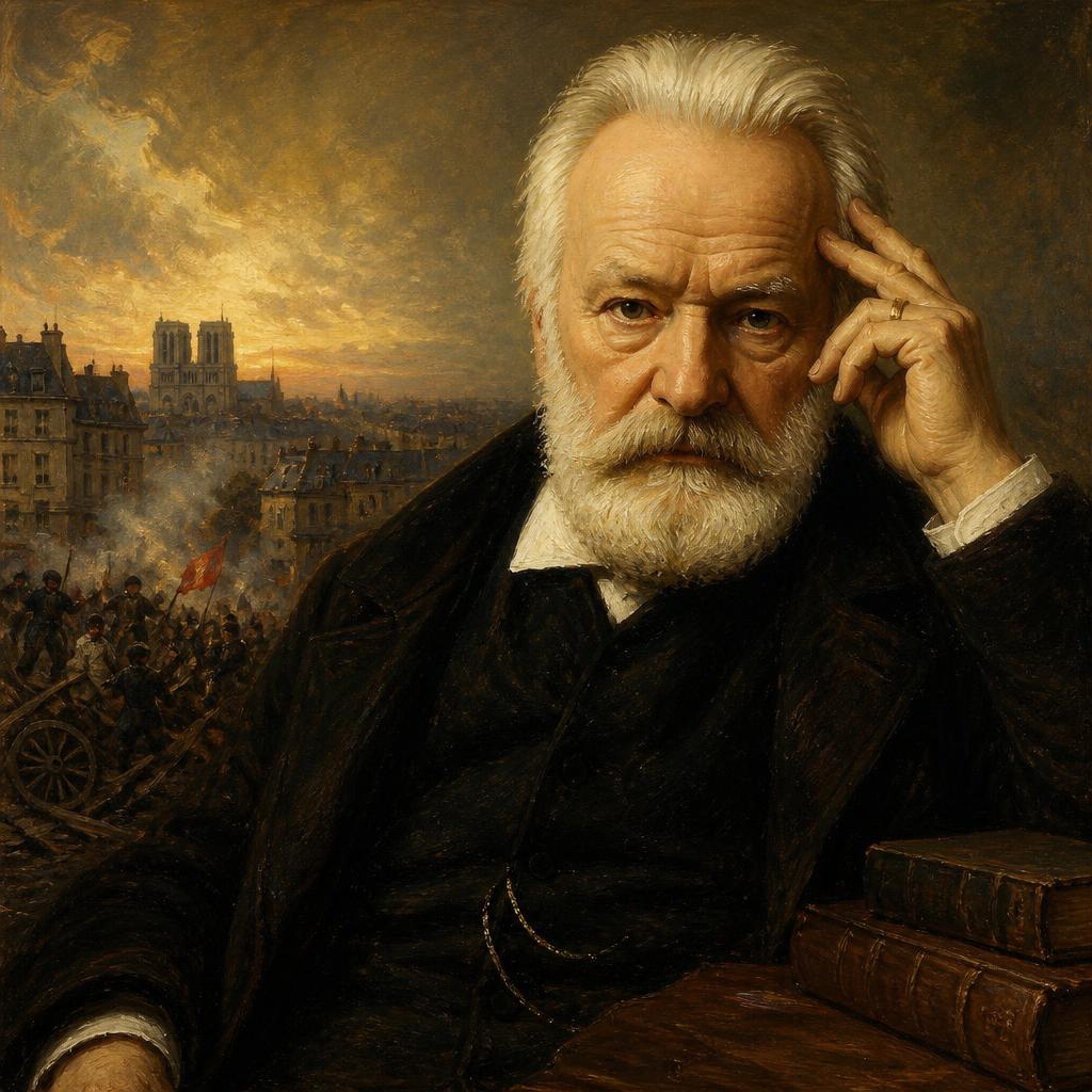 Portrait of Victor Hugo