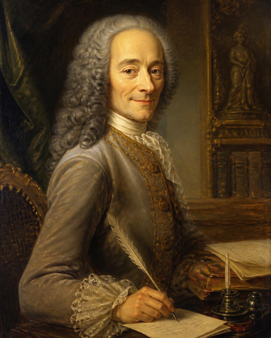 Portrait of Voltaire