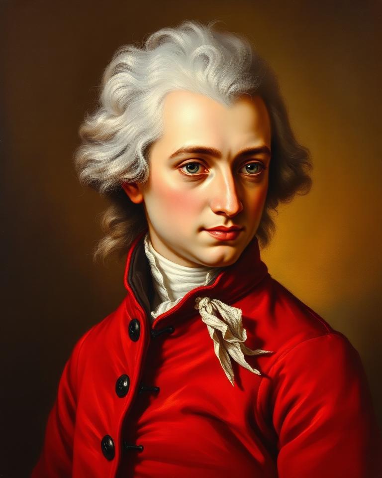 Portrait of Wolfgang Amadeus Mozart