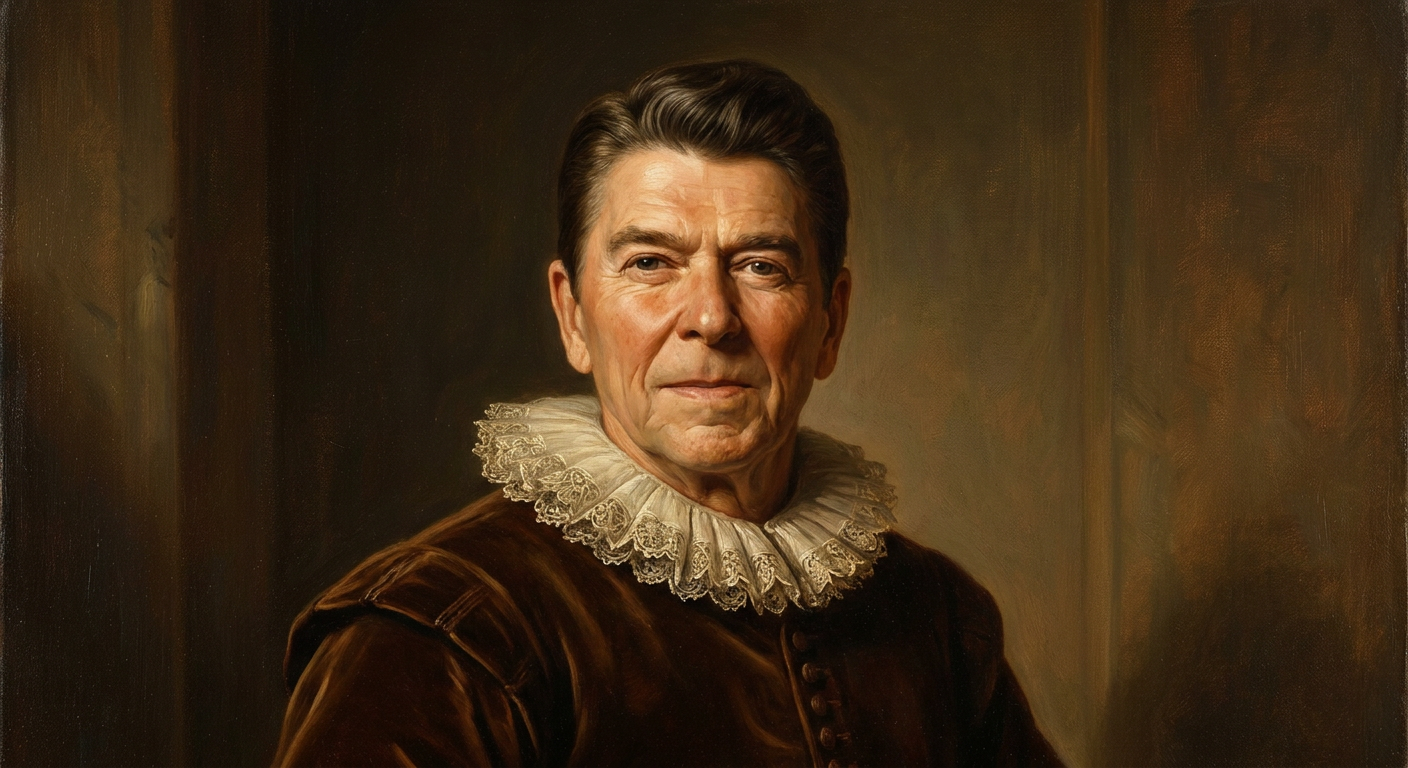Portrait of Ronald Reagan