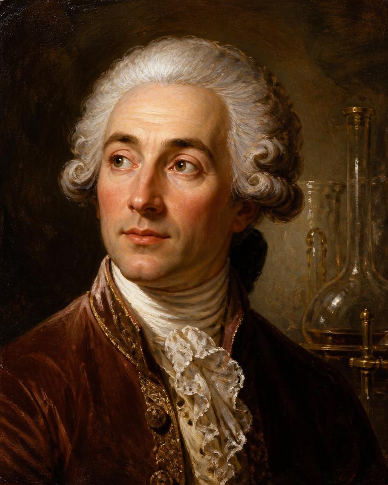 Portrait of Antoine Lavoisier