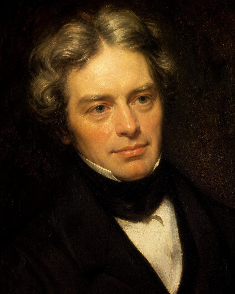 Portrait of Michael Faraday