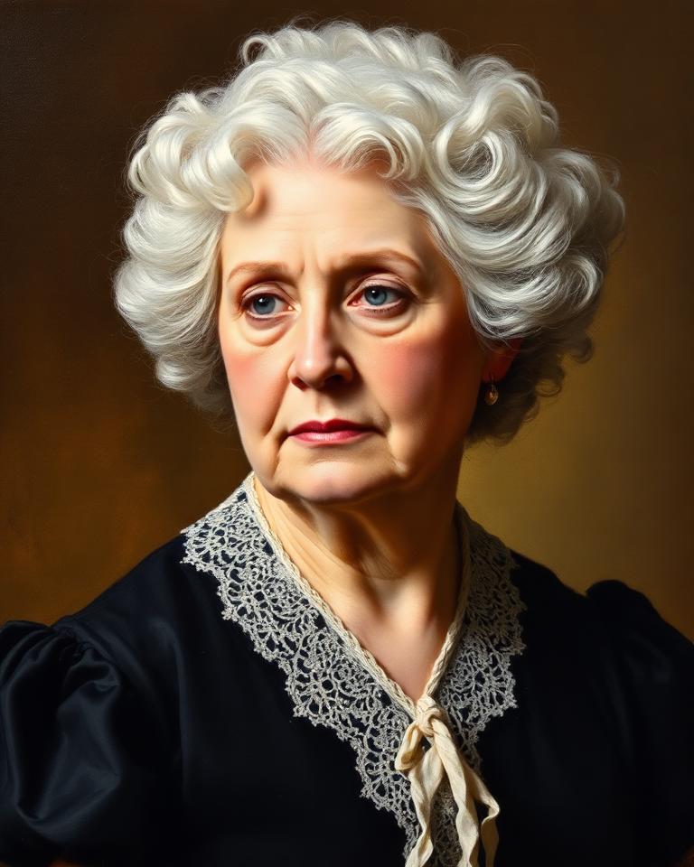 Portrait of Elizabeth Cady Stanton