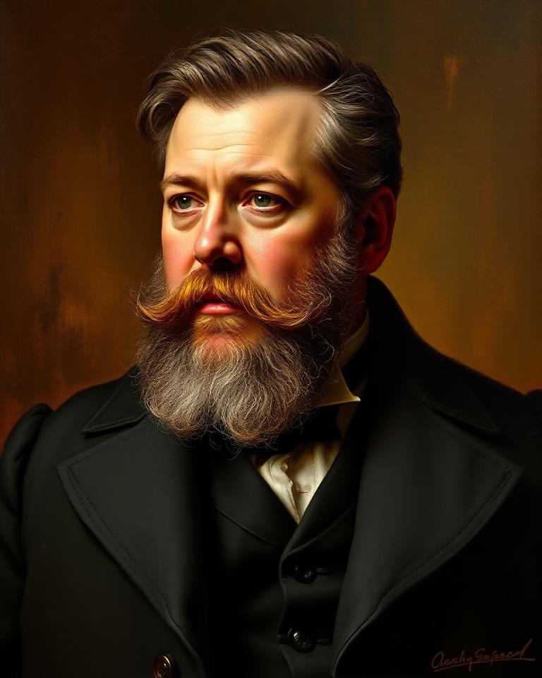 Portrait of Charles Spurgeon