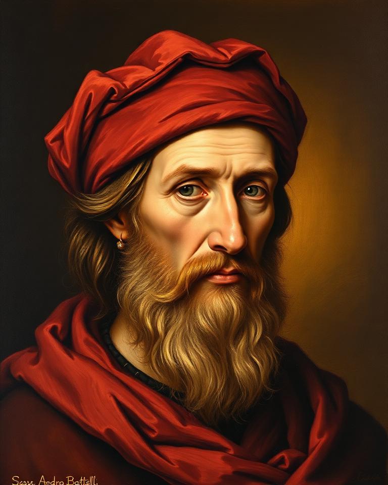Portrait of Sandro Botticelli