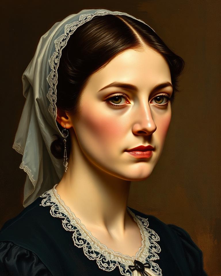 Portrait of Florence Nightingale