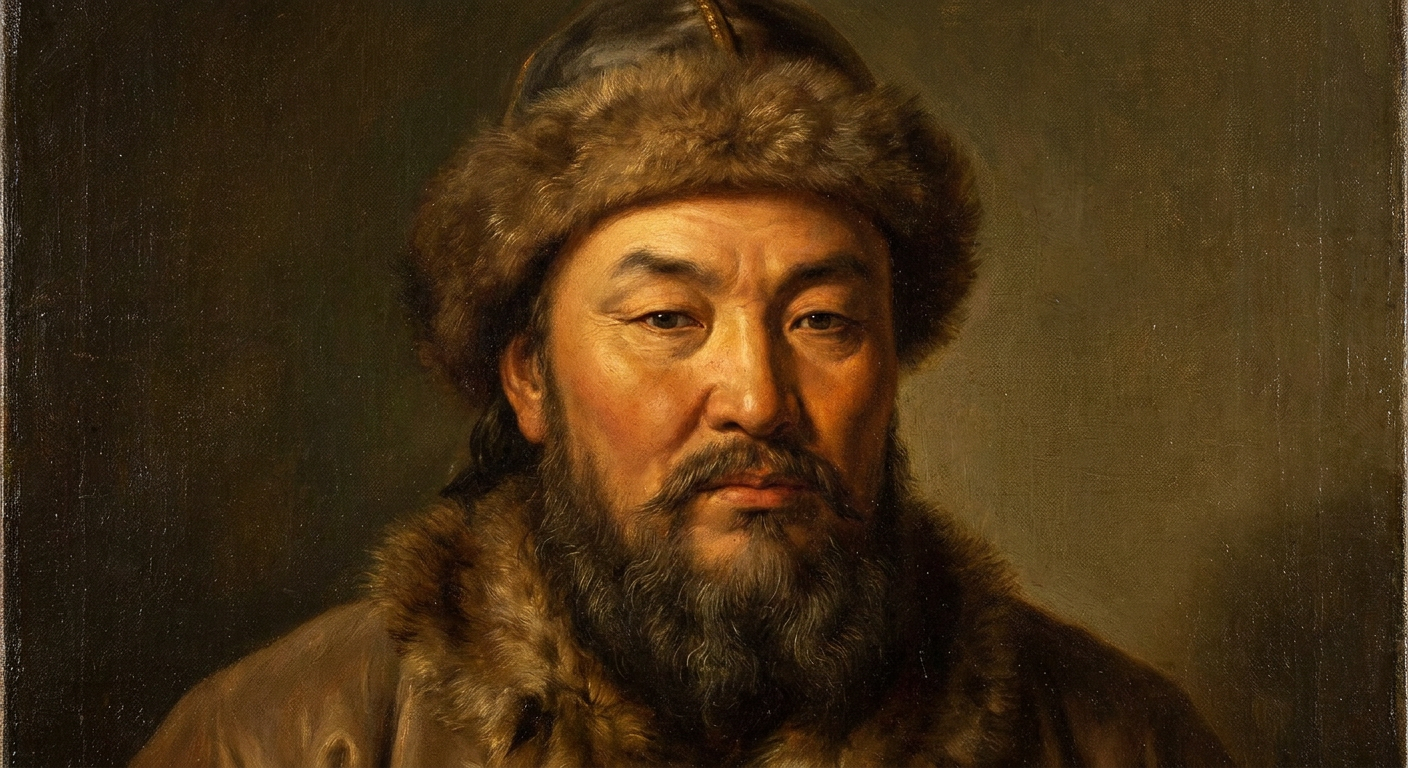 Portrait of Genghis Khan