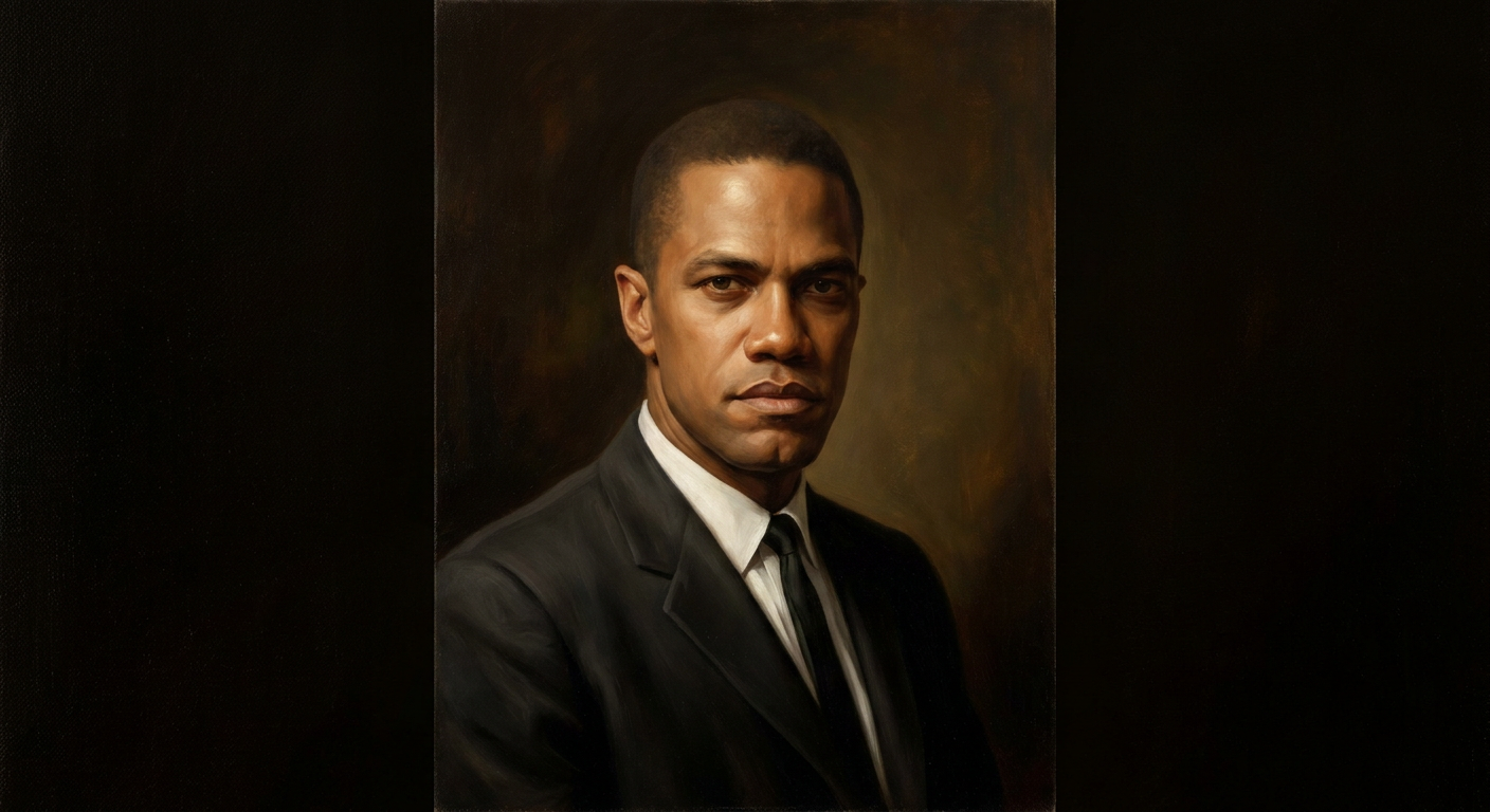 Portrait of Malcolm X