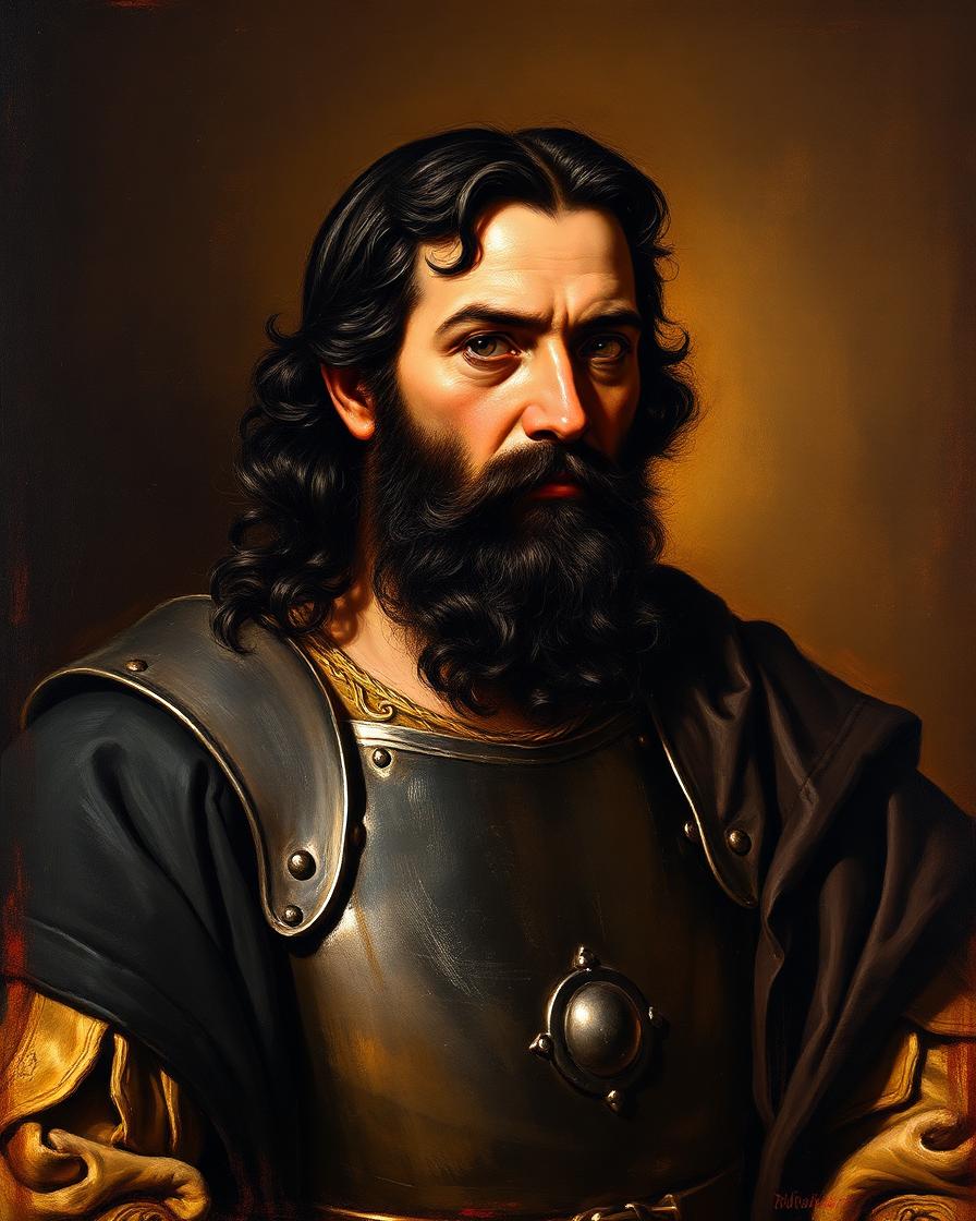 Portrait of Hernán Cortés