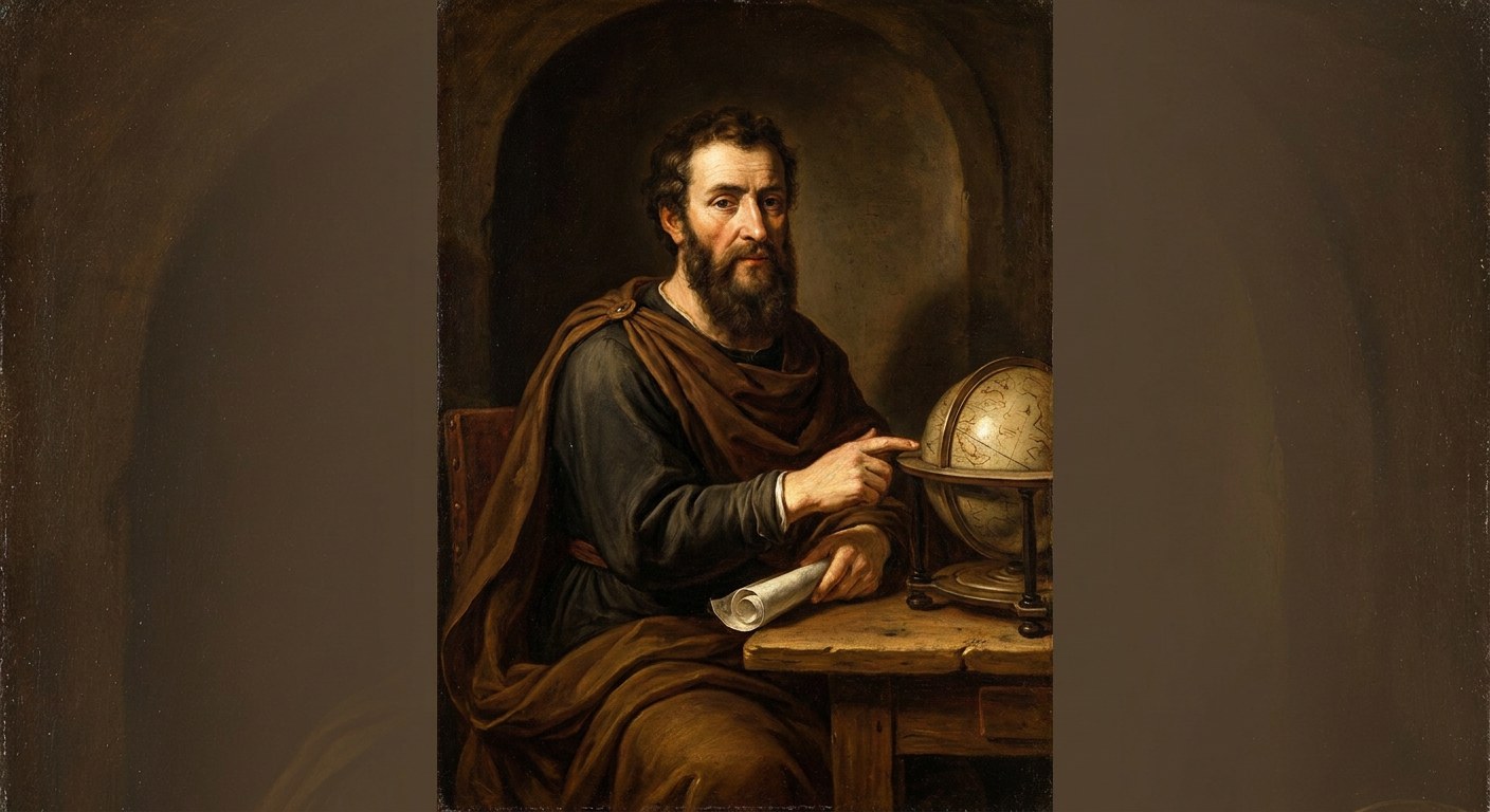 Portrait of Claudius Ptolemy