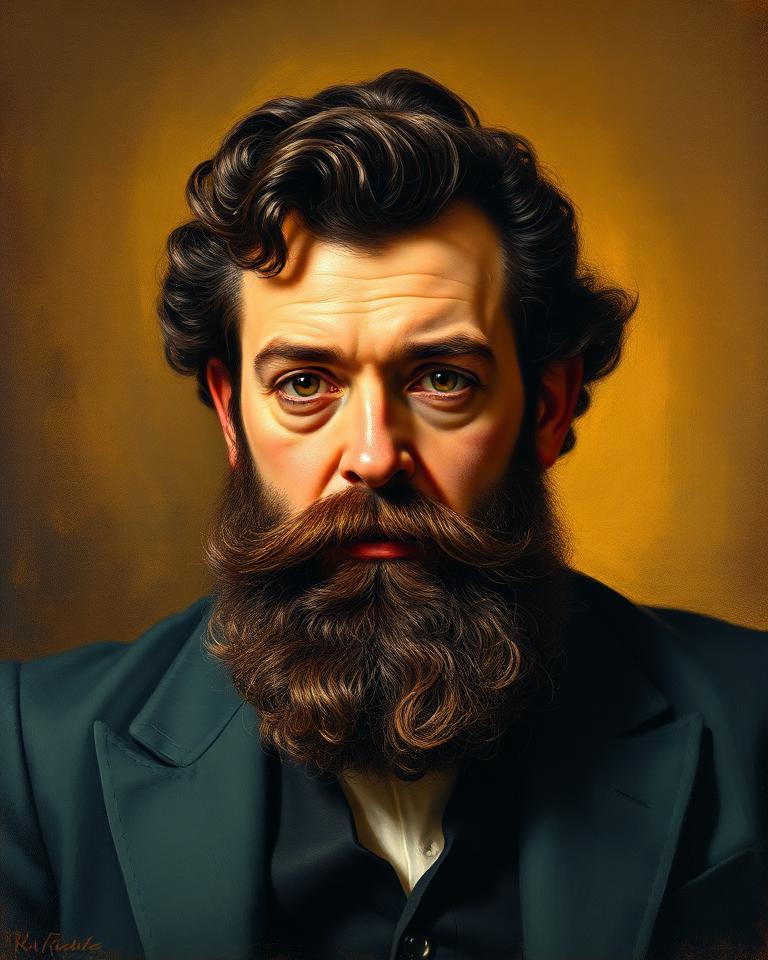 Portrait of Claude Debussy